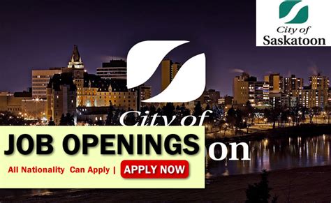 city of saskatoon jobs application